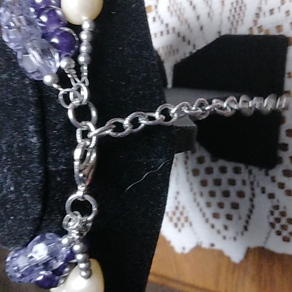 Fashion 3-stranded necklace - Picture 5 of 7